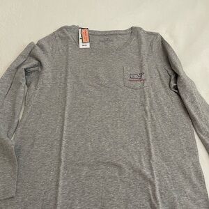 Vineyard Vines Grey Long Sleeve Size Large